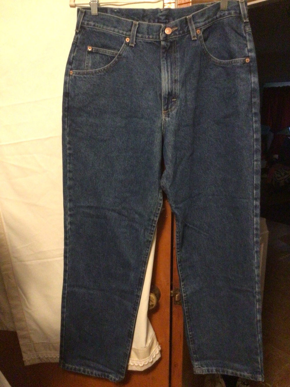 Brittania Vintage dead stocked relaxed fit jeans SZ 36x30 Y2K